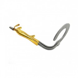 Stanger C Breast Retractor Fiber Optic / C Circular Breast Retractor With Fiber Optic